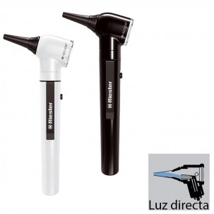 Riester e-scope otoscope, direct illumination, vacuum 2.7 V in bag (two colors available)